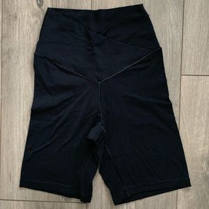 Aerie real me cross over bike shorts